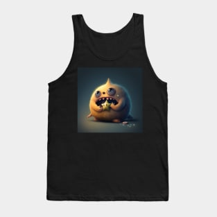 Space monster eating the stars Tank Top